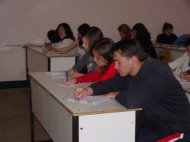 Elevii intra in competitie pentru olimpiadele scolare nationale