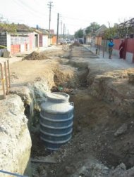 Evacuarea apelor uzate, lux pentru sate