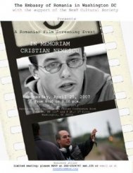 In memoriam, Cristian Nemescu si Andrei Toncu