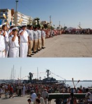 Ziua Marinei a adus in Portul Turistic din Mangalia cateva sute de spectatori