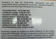 Potrivnicii lui Tusac, la \