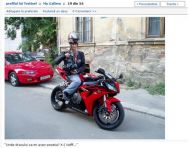 Circula cu peste 230 de kilometri pe ora