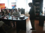 Profesorul Allan J. Lichtman le-a vorbit studentilor despre Obama