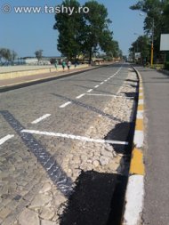 Cum invatam sa trasam dungi pe asfalt?