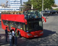 Traseul autobuzelor etajate in Litoral Tour