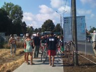 A fost inaugurata pista de biciclete de la Vama Veche (galerie foto)