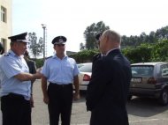 Jan Sand Sorensen, ambasadorul ONU in Romania, in vizita la ISU „Dobrogea”