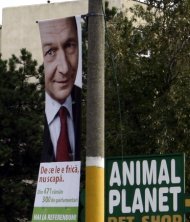 Fotoreportaj Uite ce afise si banare si-au tras candidatii