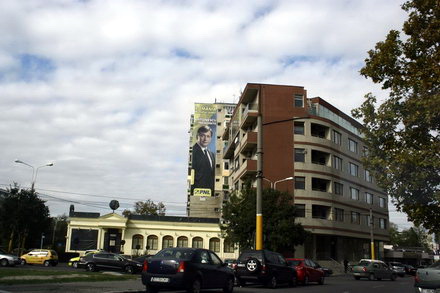 fotoreportaj uite ce afise si banare si au tras candidatii 69636 265972