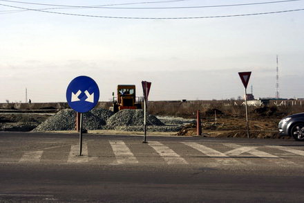 se mareste sensul giratoriu de la cumpana galerie foto 98113 269179