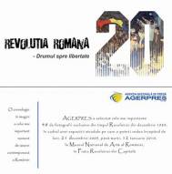 Expozitie stradala dedicata Revolutiei Romane organizata de AGERPRES