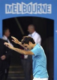 Tenis (Australian Open)/Federer, calificare triumfala in semifinale