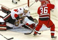 NHL/Carolina zdrobeste Boston (video)