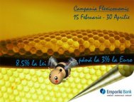 Emporiki Bank relanseaza contul de economii pentru persoanele fizice in conditii avantajoase