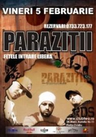 Parazitii concerteaza in Club Two