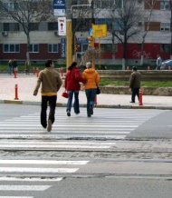 Copilul accidentat pe „zebra\