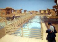 Sat pescaresc, statiune balneara si camping, la Tuzla