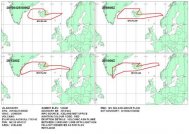 Date de ultima ora privind evolutia norului de cenusa produs de eruptia vulcanului activ de sub ghetarul Eyjafjallajokull
