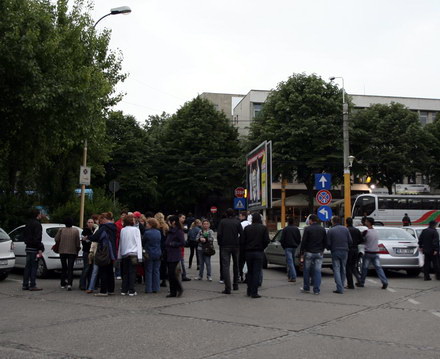 fotoreportaj asa se pregateau functionarii publici de mitingul din capitala 87877 285916