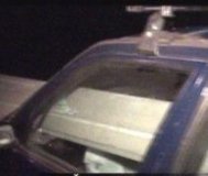 Accident spectaculos Un sofer s-a trezit cu un parapet prin parbriz, dupa ce a pierdut controlul 