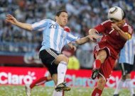 Fotbal (pregatiri CM) Argentina, prea tare pentru Canada (video)
