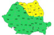 Avertizare meteo. Vedeti harta