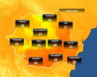 De toate pentru toţi 36 de grade în sud, ploi, tunete şi fulgere în nord şi în centru 