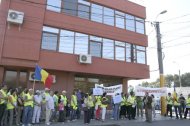 Un nou miting de protest al păgubiţilor Vectra Construct