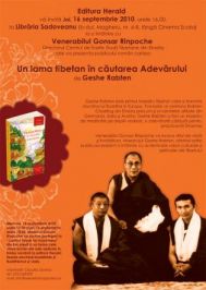 Intalnire cu Venerabilului Gonsar Rinpoche, directorul Centrului de Inalte Studii Tibetane din Elvetia