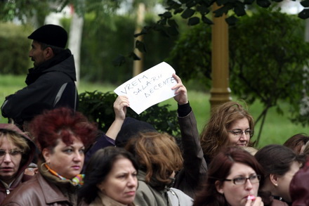 fotoreportaj cum au protestat functionarii publici la constanta 81585 302296