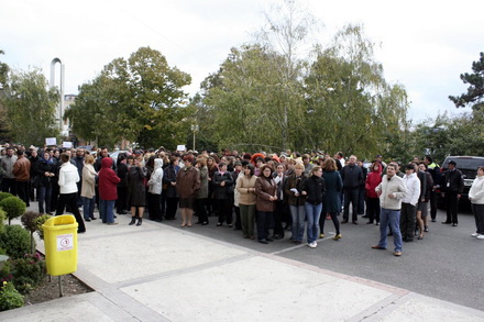 fotoreportaj cum au protestat functionarii publici la constanta 81585 302296