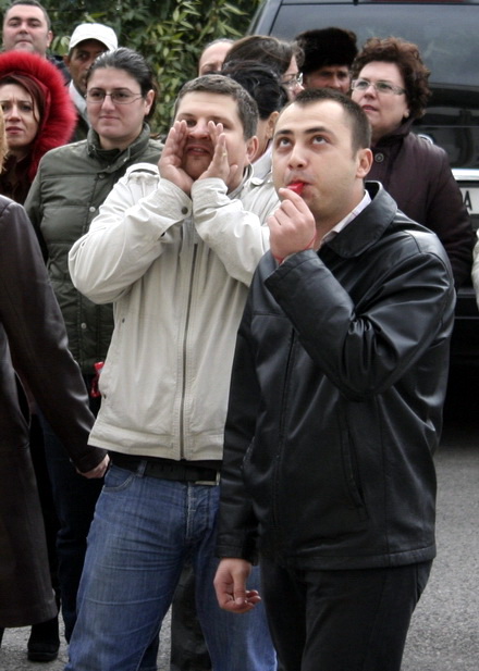 fotoreportaj cum au protestat functionarii publici la constanta 81585 302296