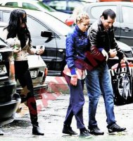 Cancan Ani Crudu nu se putea tine pe picioare