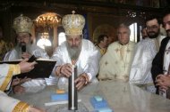 Moaştele Sfântului Rafael la biserica Sfânta Treime