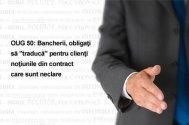 OUG 50 Bancherii, obligaţi să \