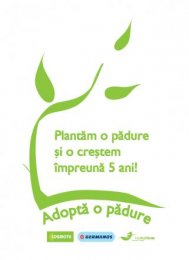 Within the frame of Adopt a Forest program, COSMOTE Romania plants the 2nd woods and will grow it for 5 years