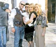 Click! CRBL şi-a botezat fetiţa în secret