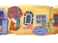 Vine Moş Nicolae! Google îi dedica Moşului un logo foarte interesant 