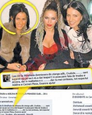 Cancan Leo de la Strehaia o acuza pe Daniela Crudu ca i-a dat teapa