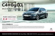 Noul Citroen C4, prezentat publicului constănţeanPorţi deschise la Rădăcini Motors Constanţa