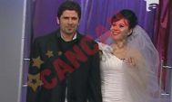 Cancan Iat-o pe Mariana Moculescu în rochie de mireasă! S-a măritat cu Stelian Ogică, în direct la Capatos!