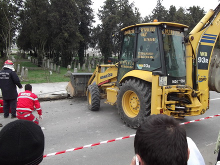 fotoreportaj accident gardul cimitirului central 99776 320374