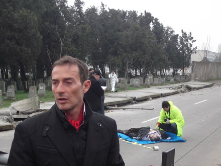 fotoreportaj accident gardul cimitirului central 99776 320374