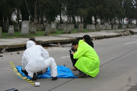 fotoreportaj accident gardul cimitirului central 99776 320374