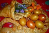 Decoratiuni pentru masa pascala