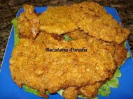 SNITEL CU PASTA DE HREAN IN FULGI DE PORUMB 