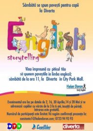English Storytelling” pentru copii la Diverta