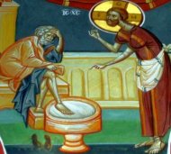 JOIA CEA MARE A CINEI DE TAINA. Cand Dumnezeu sta ingenuncheat in fata mea… Pr. Constantin Sarbu Intelesuri vii ale TAINEI SPALARII PICIOARELOR