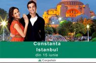 Datorită companiei aeriene Carpatair Din 15 iunie, românii pot călători pe ruta directă Constanţa - Istanbul 