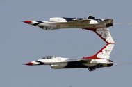 Pilotii Thunderbirds au facut spectacol in Romania (galerie foto + video)